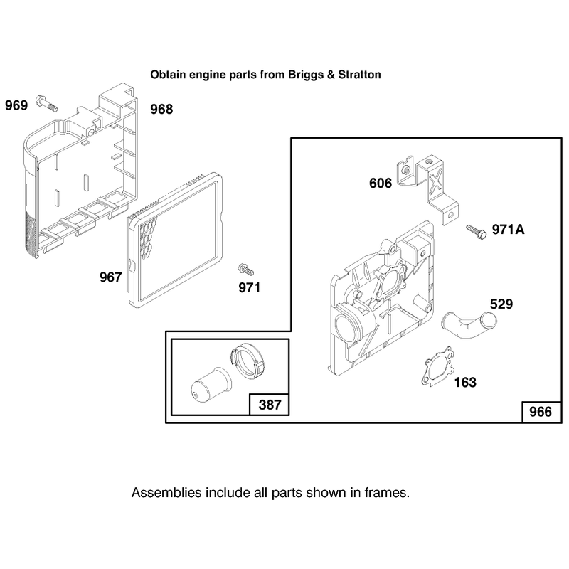 Engine Briggs and Stratton Model 12f802-0667-01