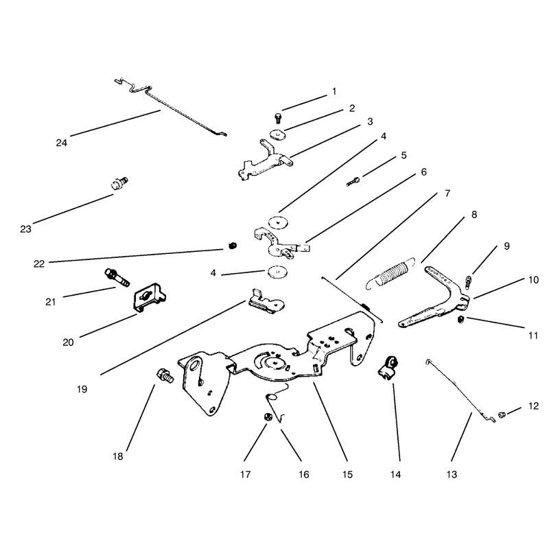 Throttle Linkage and Governor Controls