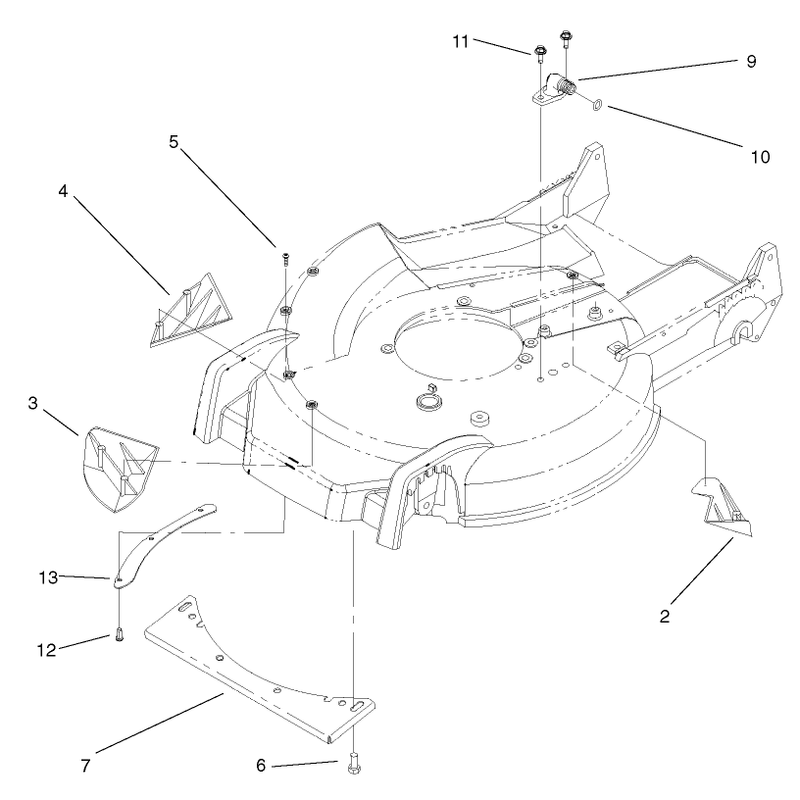 Housing Kicker and Washout Assembly No 105-1309