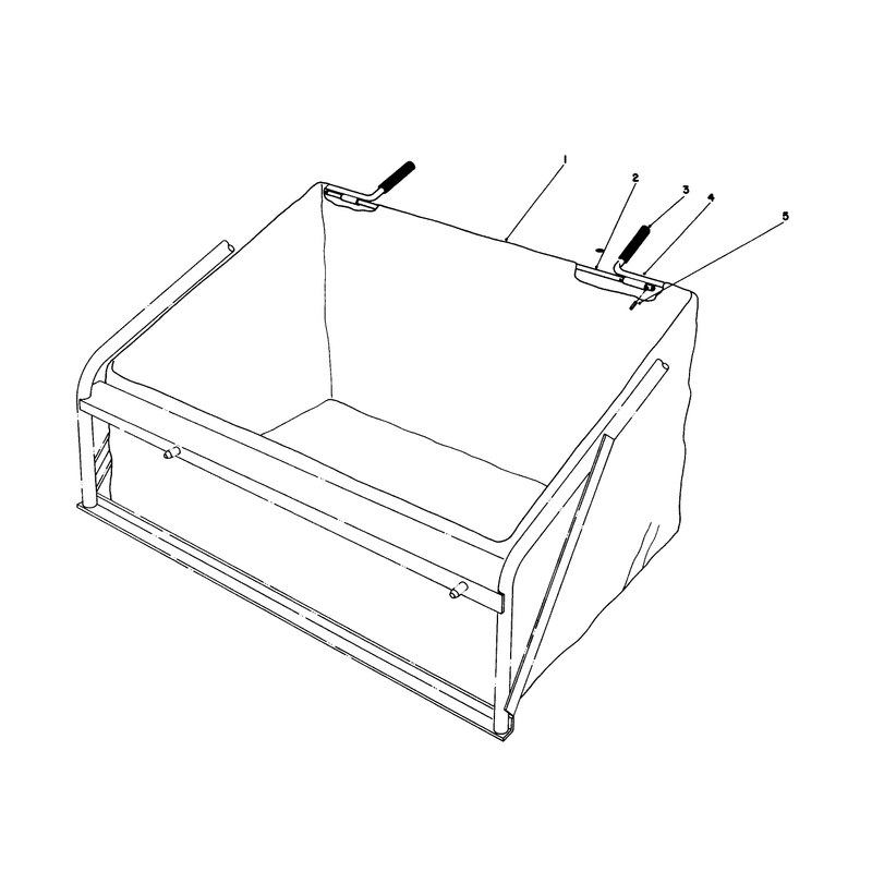 Leaf Bag Model 59123 (optional)