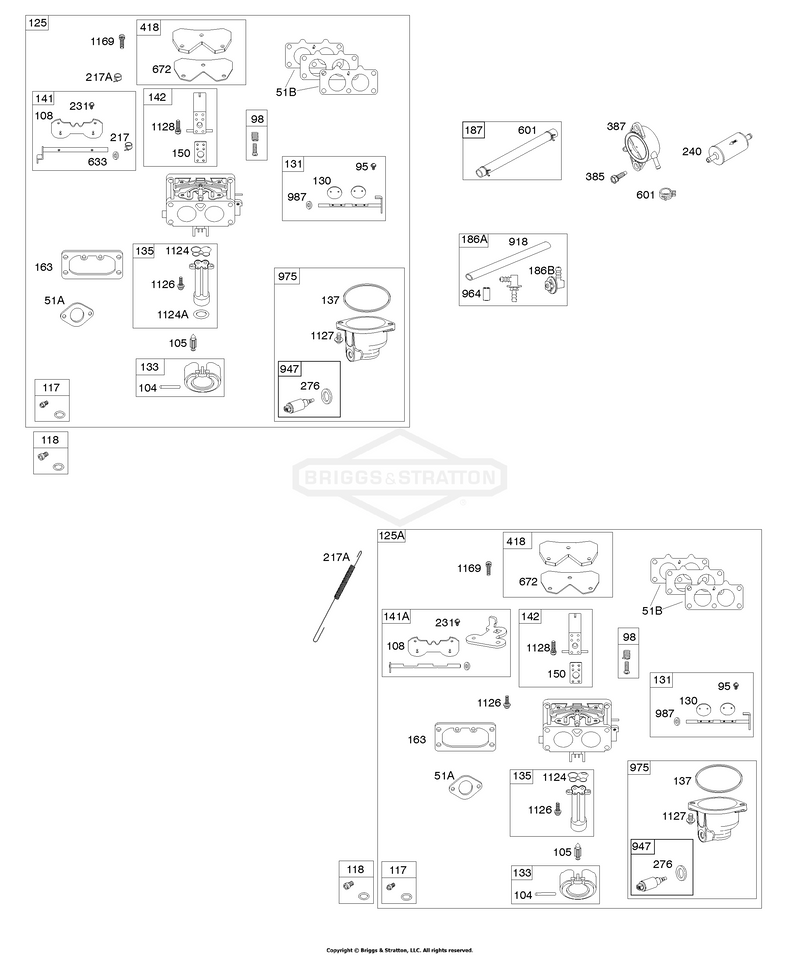 Carburetor, Fuel Supply