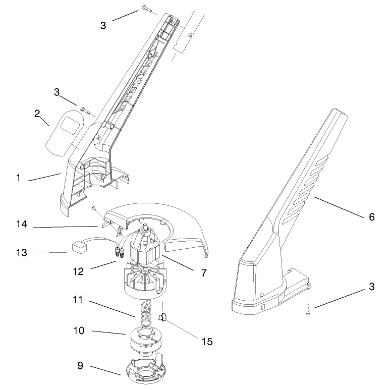 Motor & Housing Assembly