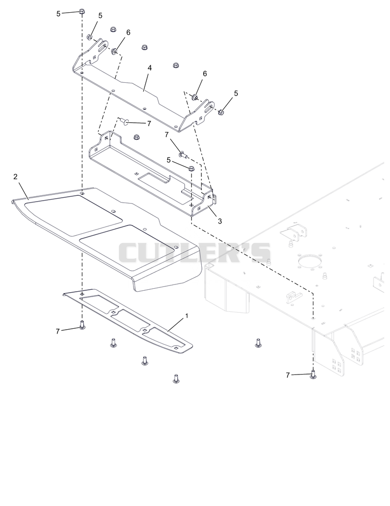 Discharge Chute – 52" and 60"