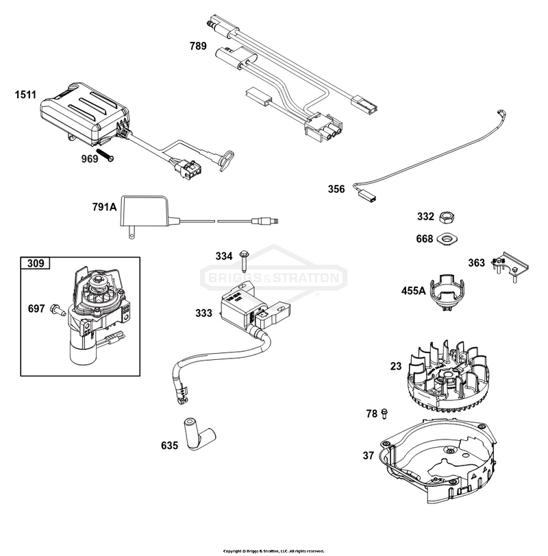 Flywheel, Ignition, and Starter Group