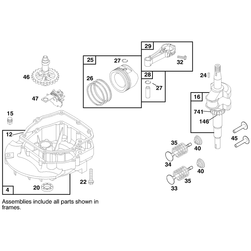 Engine Briggs and Stratton Model 12f802-1750-E1