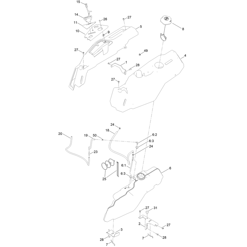 Fuel and Body Styling Assembly