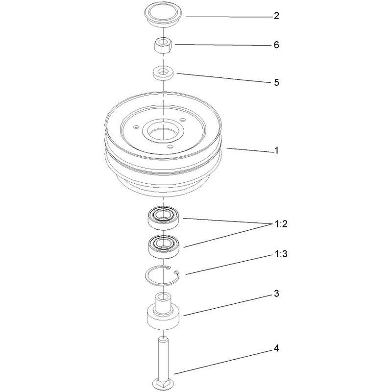 Pully Assembly No 110-9927