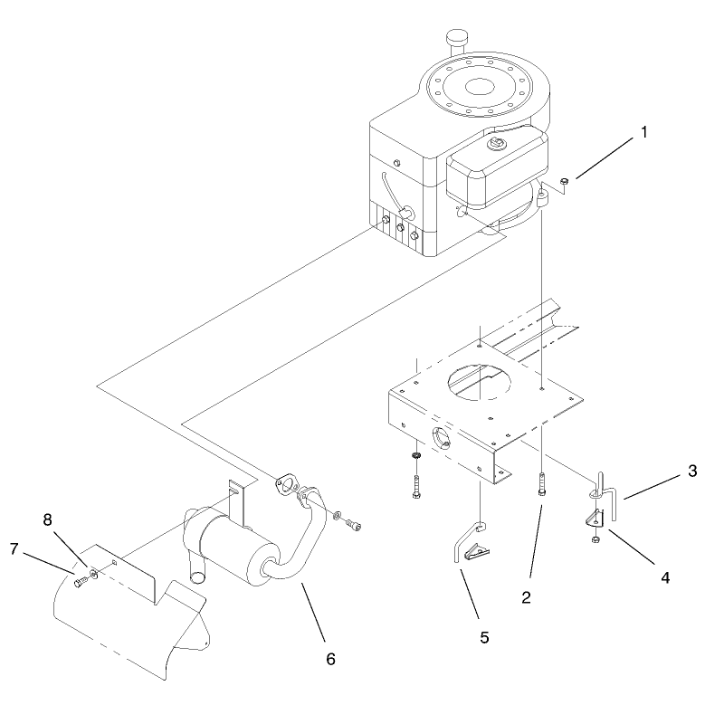 Engine System Components Assembly