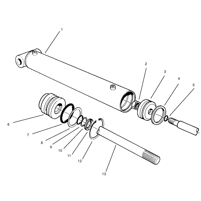 Hydraulic Lift Cylinder No 54-0150