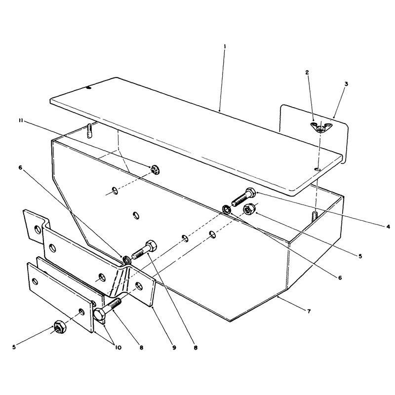 Weight Box Kit Model No 62-6590 Optional