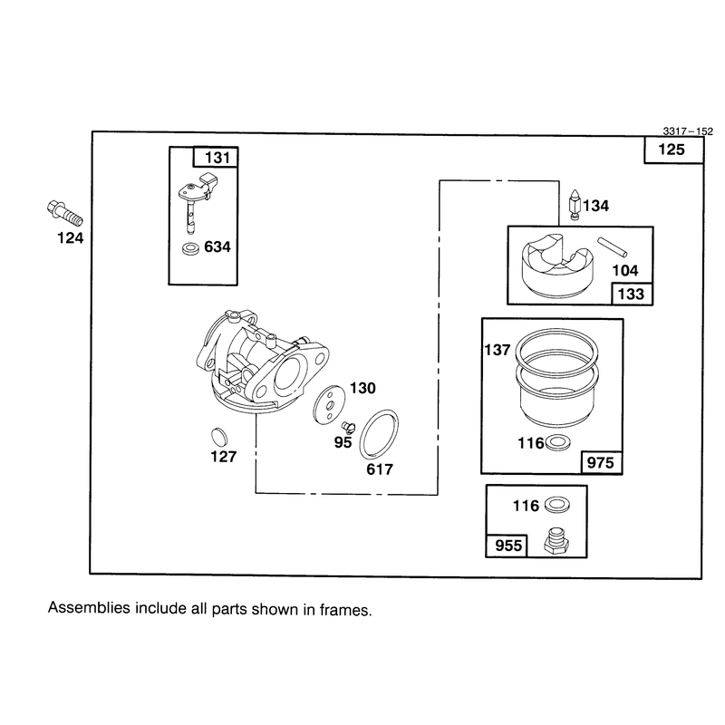 Engine Briggs and Stratton Model 127802-0640-01