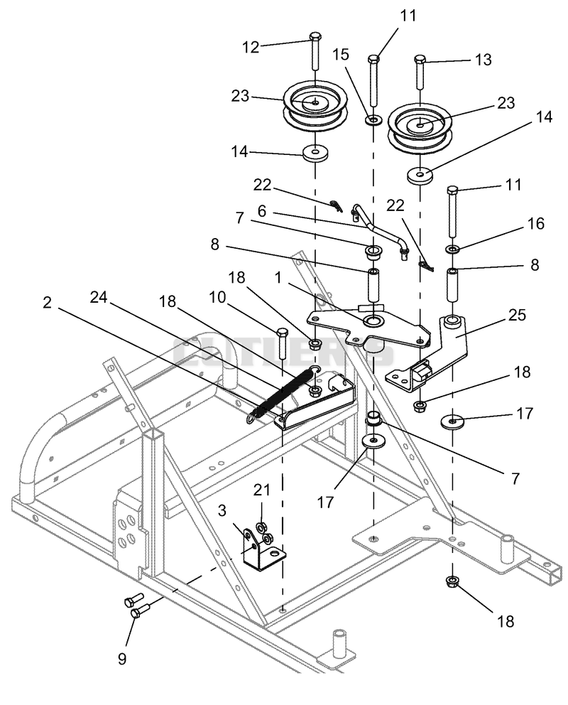 Idler And Rocker Arm