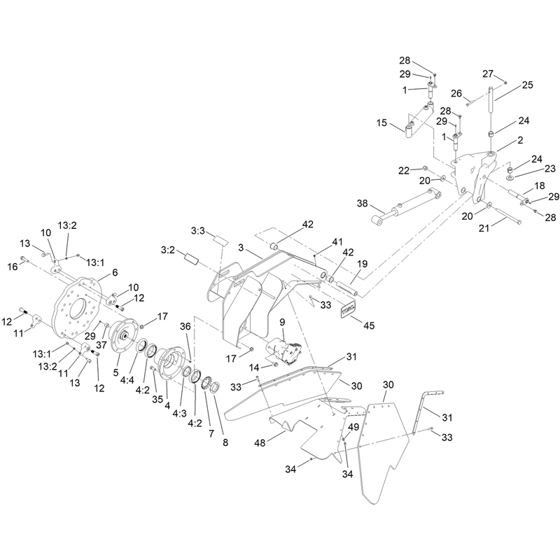 Grinder Head Assembly