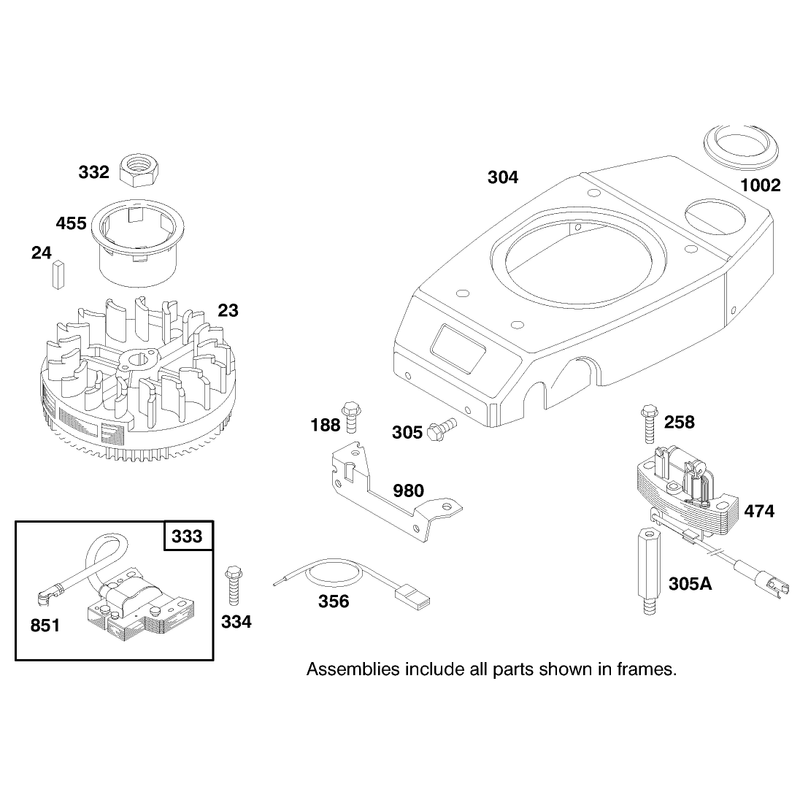 Engine GTS 150 Model No 20483 Only