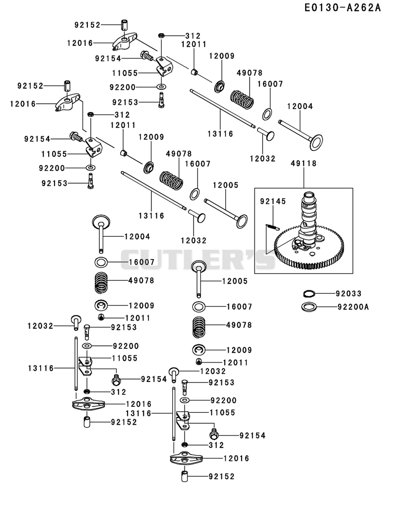 VALVE/CAMSHAFT