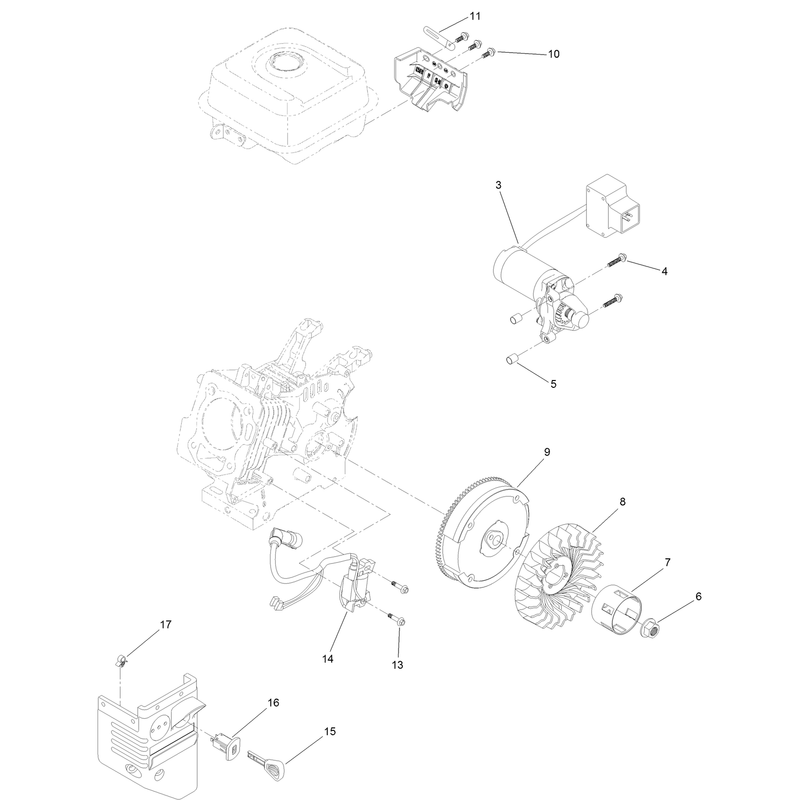 Ignition and Electrical Assembly