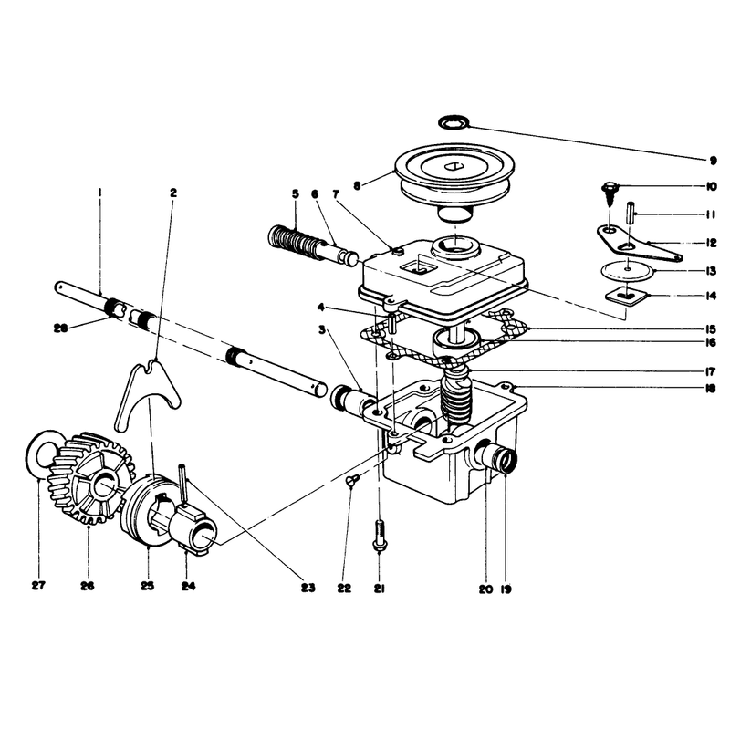 Gear Case Assembly