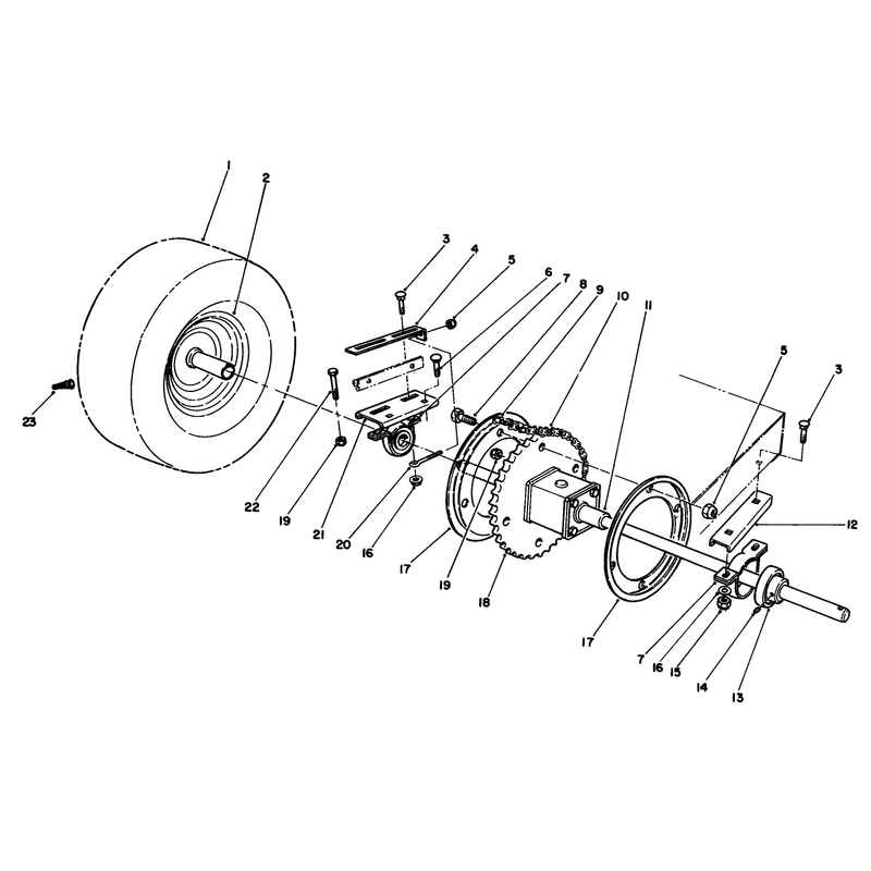 Rear Axle Assembly
