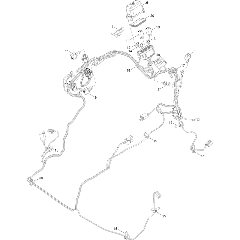 Main Harness Assembly No. 146-6929