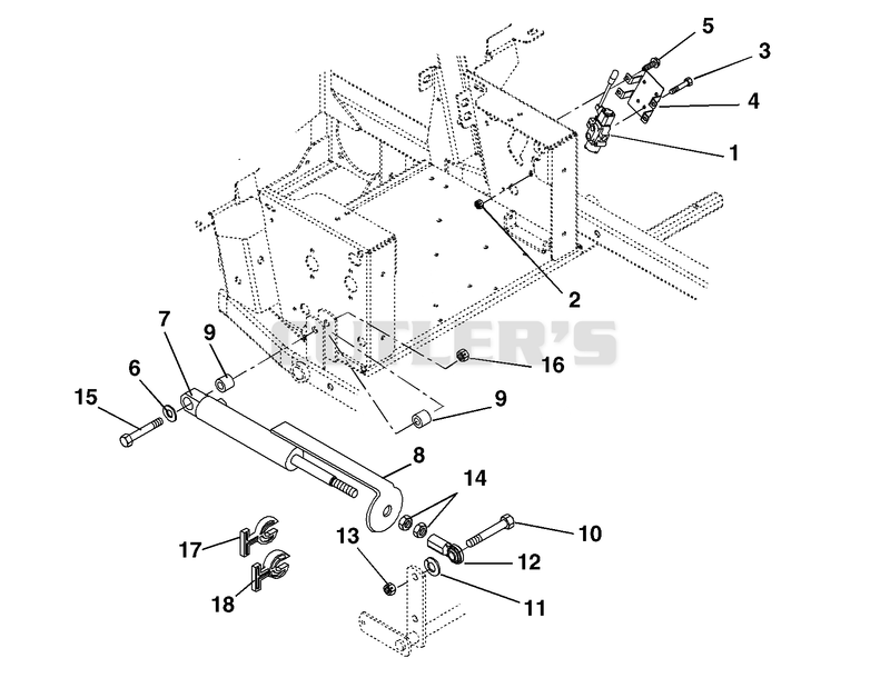 Lift Valve And Cylinder