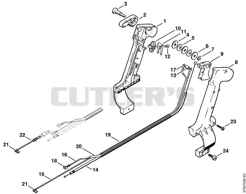 Control handle (46.2001)