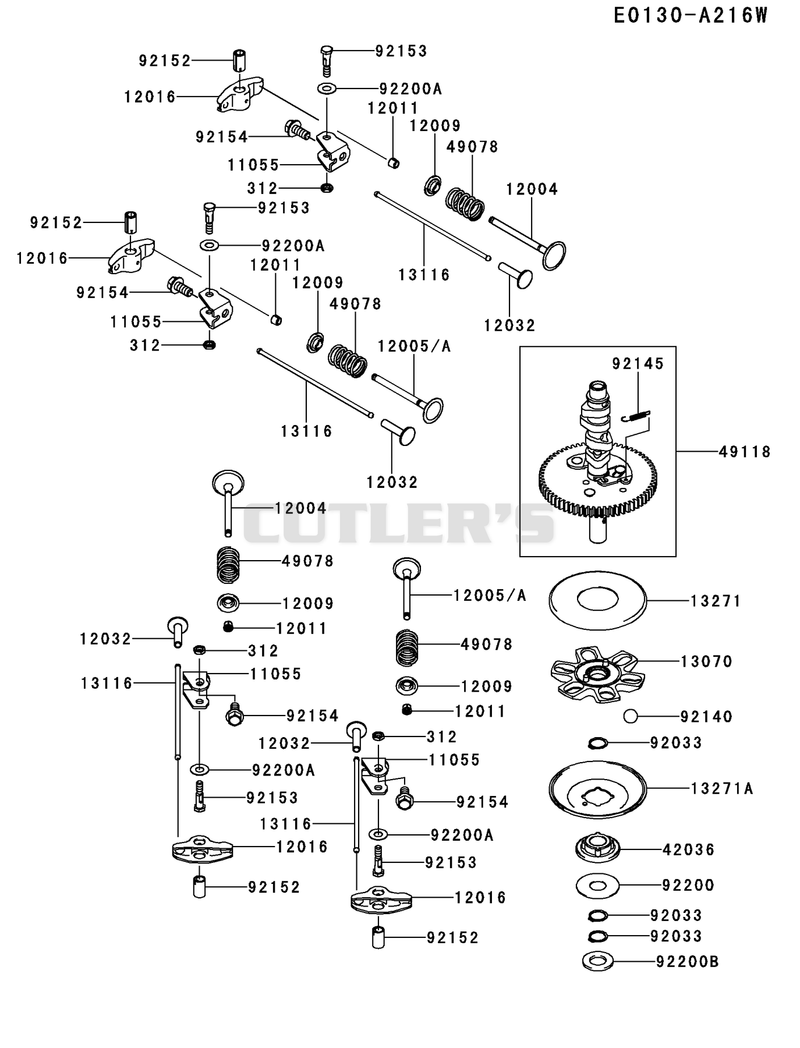 VALVE/CAMSHAFT