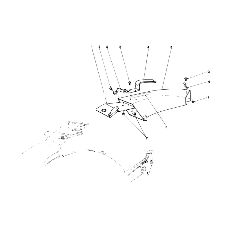 Side Discharge Chute Model No 59108 Optional