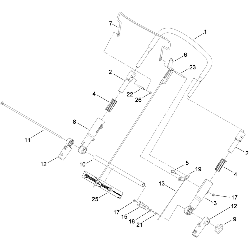 Upper Handle Assembly