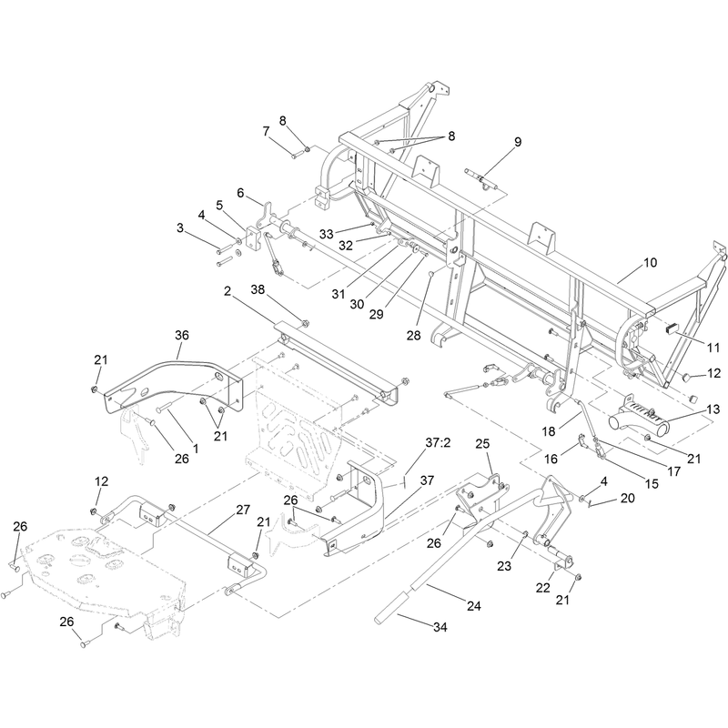 Bagger Mount Assembly