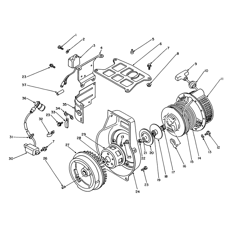 Recoil Starter Assembly
