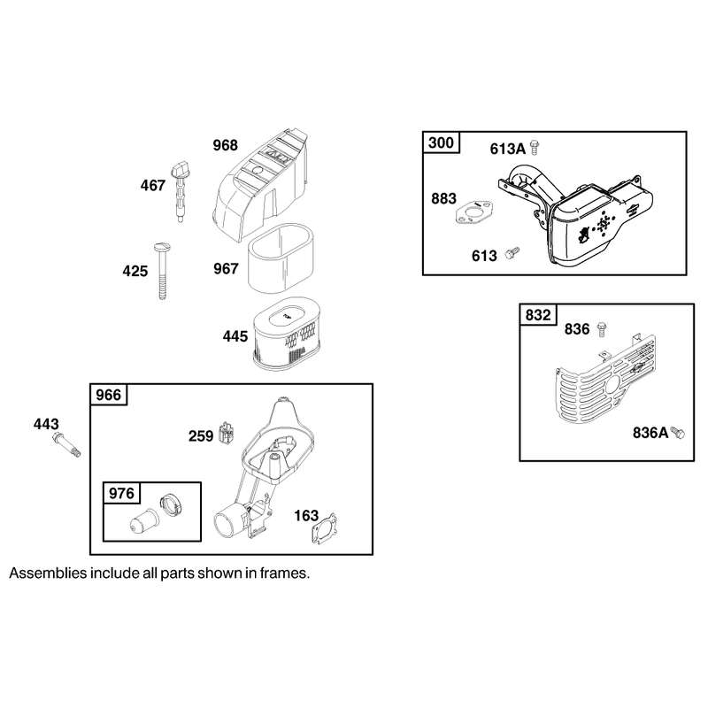Engine Briggs and Stratton Model 122602-0150-E1