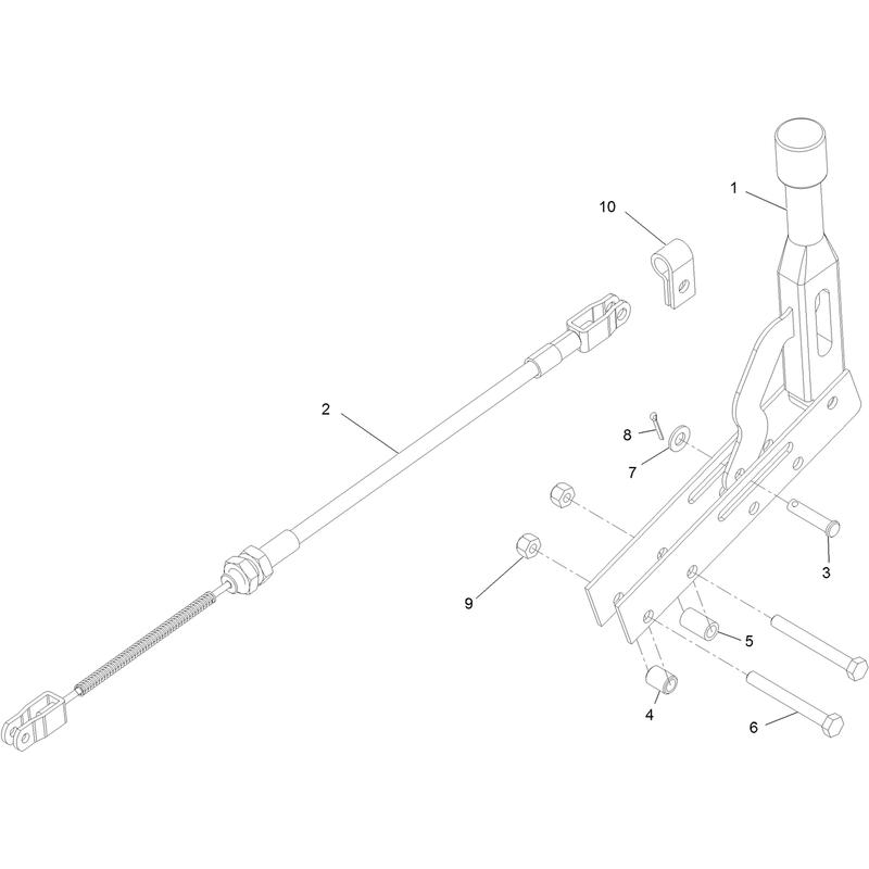 Brake Lever Assembly No 120-1797