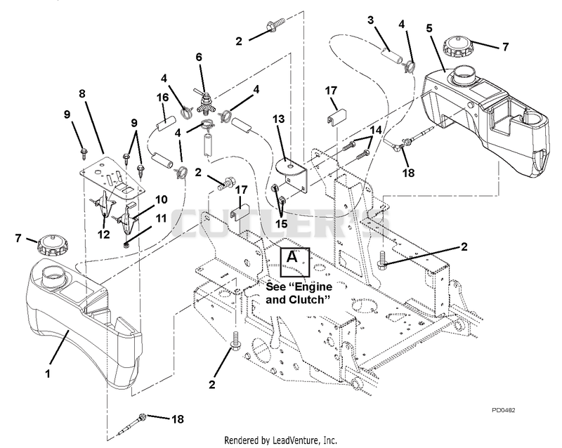 Fuel Tanks And Hoses