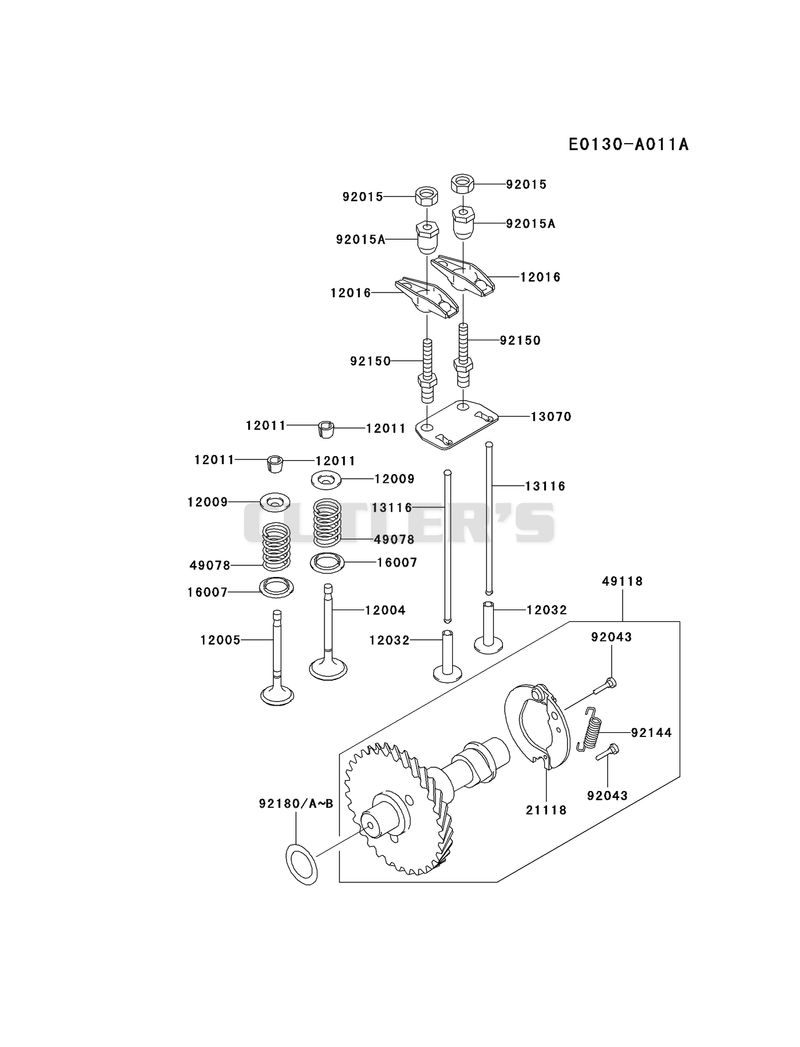 VALVE/CAMSHAFT