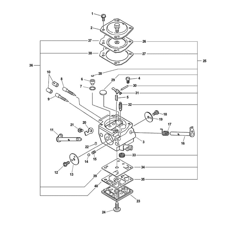 Carburetor -- HDA-216