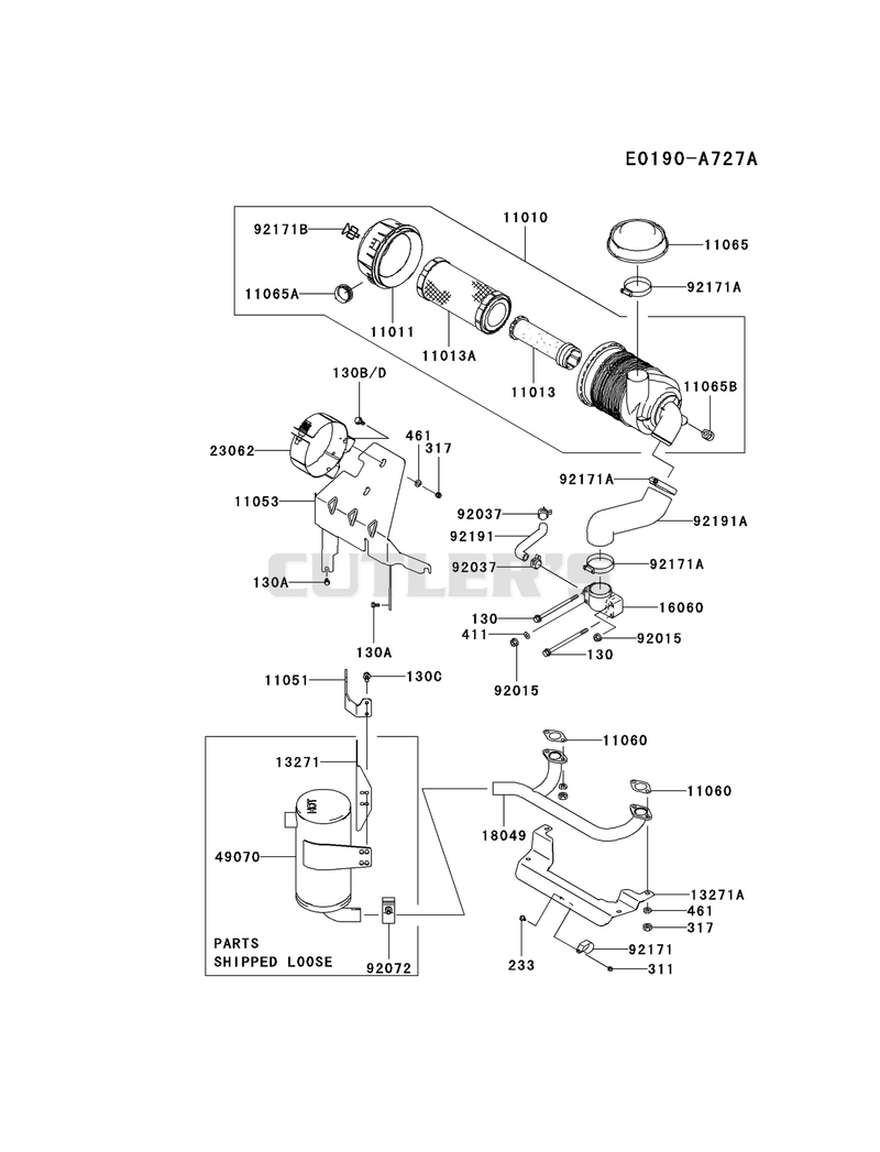 AIR-FILTER/MUFFLER