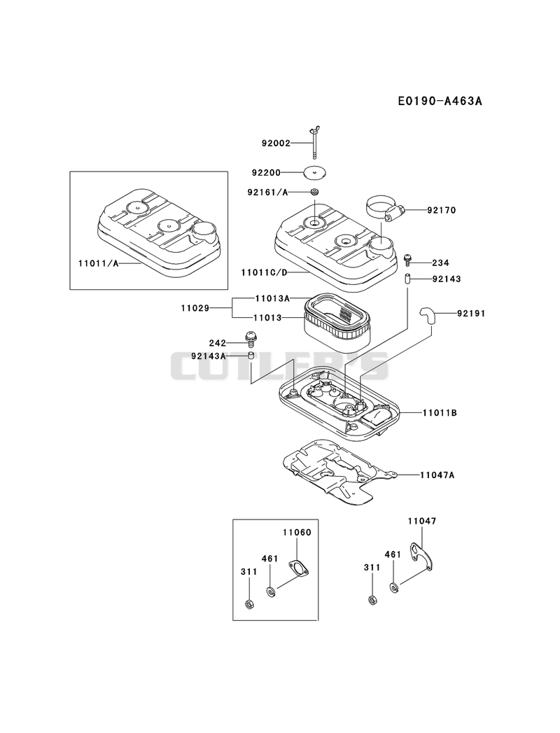AIR-FILTER/MUFFLER