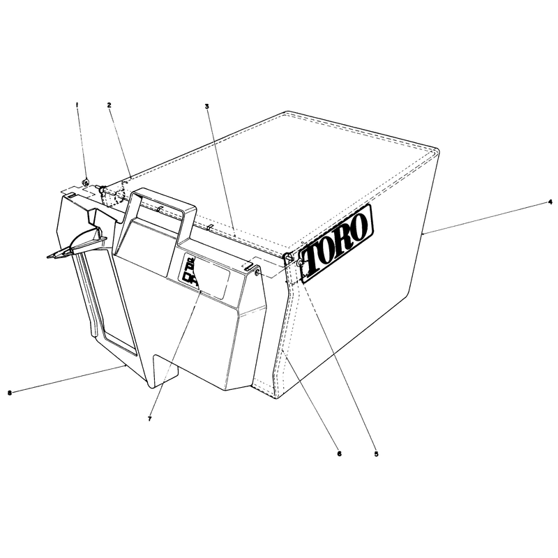 Grass Bag Assembly No 11-0189