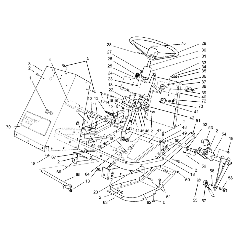 Frame and Steering Assembly