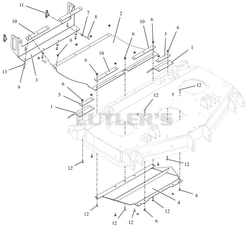 Discharge Chute - 48" - RD