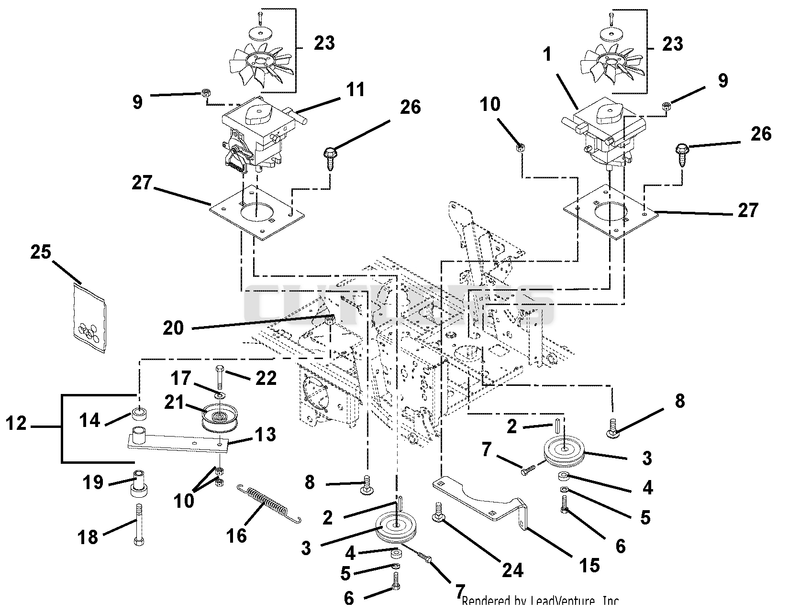 Hydrostatic Pumps And Idlers