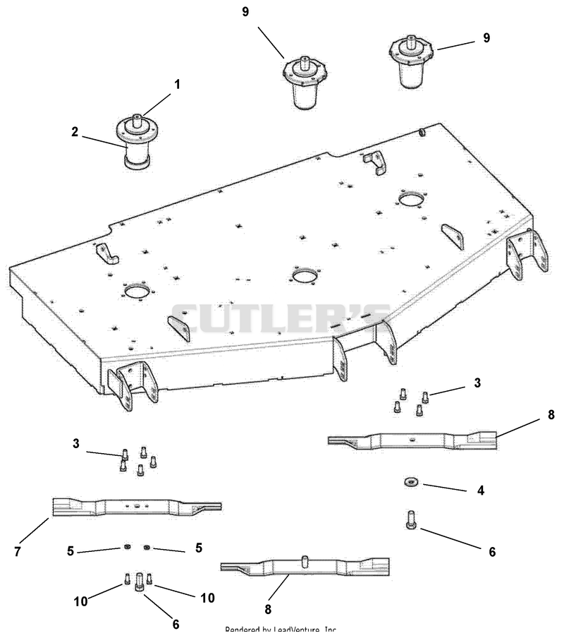 Spindles & Mower Blades