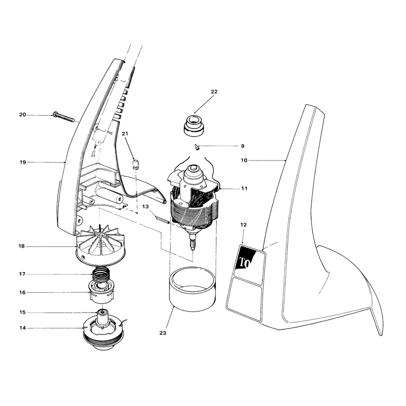 Motor and Housing Assembly
