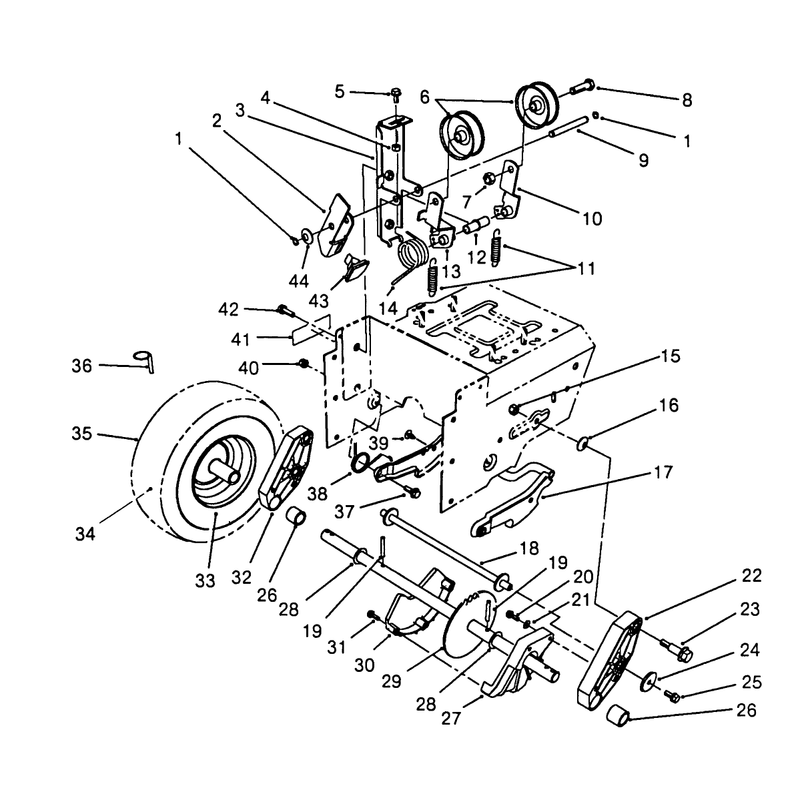 Traction Drive Assembly