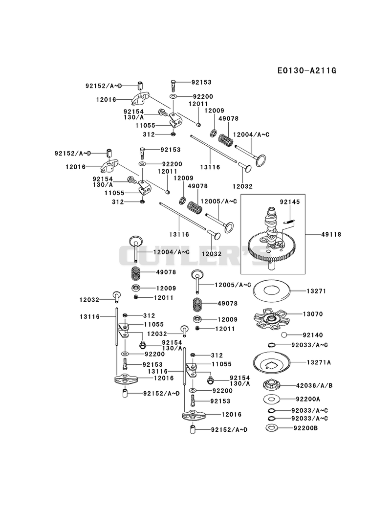 VALVE/CAMSHAFT