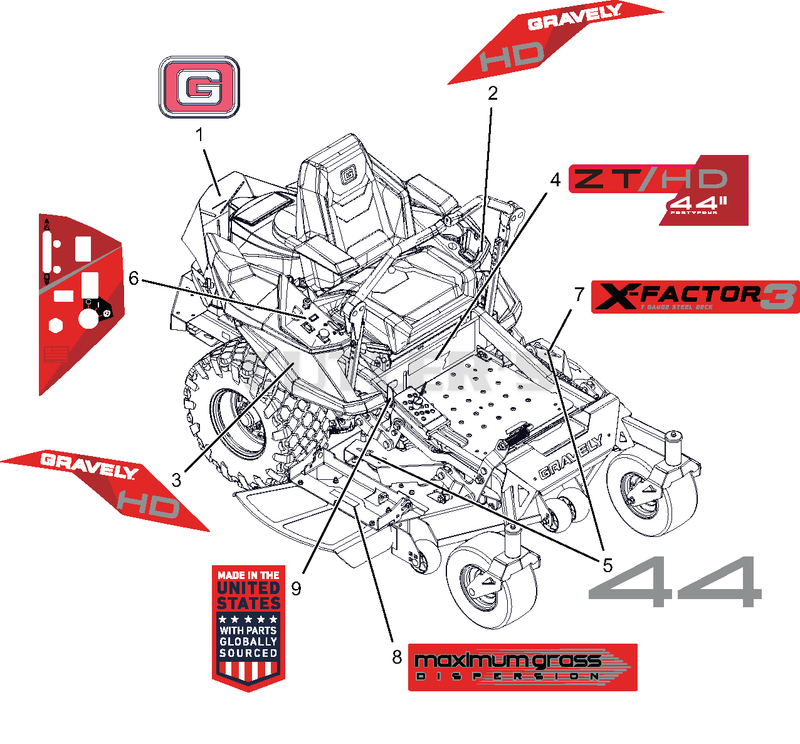 Decals - Style - 44"