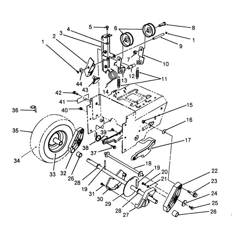 Traction Drive Assembly