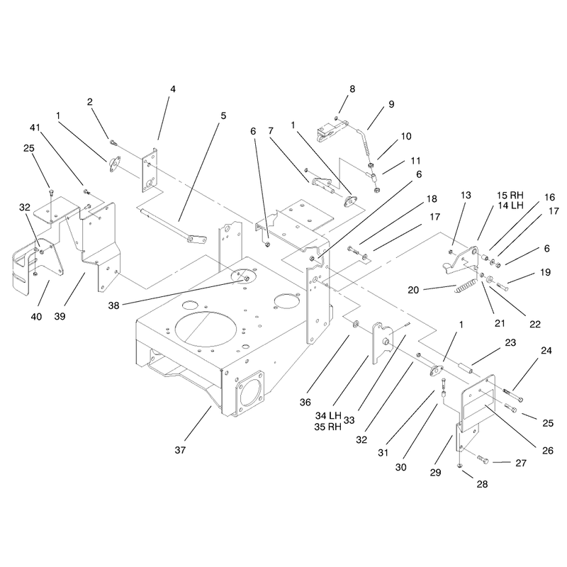 Pivot and Linkage Assembly