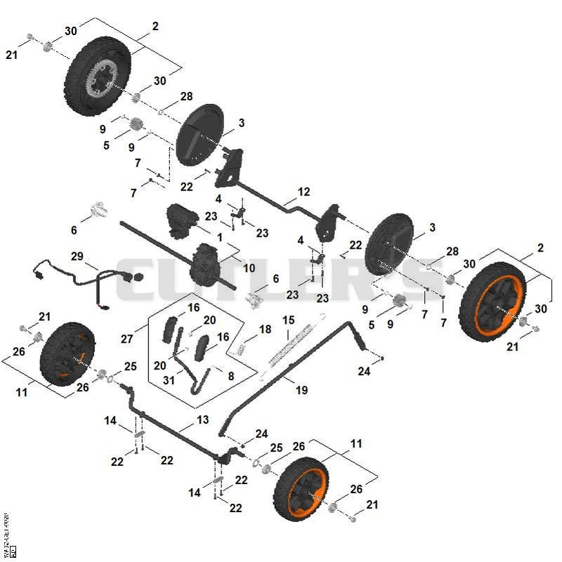 Chassis, Gear box
