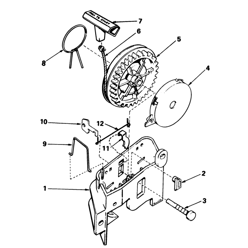 Starter Assembly No 590532
